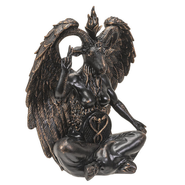 8" Baphomet Sitting Statue - Magick Magick.com