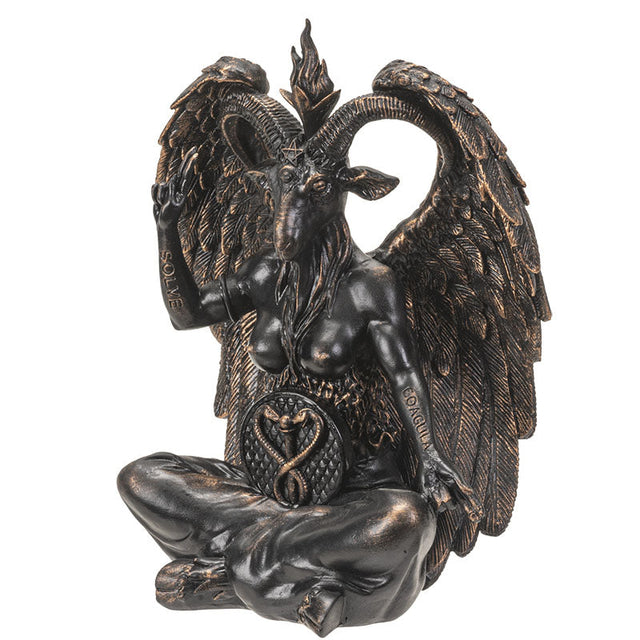 8" Baphomet Sitting Statue - Magick Magick.com