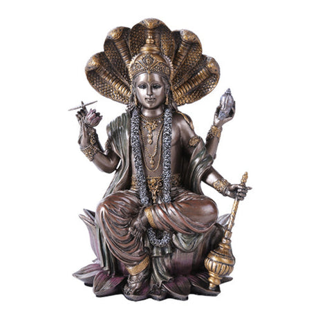 8" Hindu Statue - Vishnu - Magick Magick.com