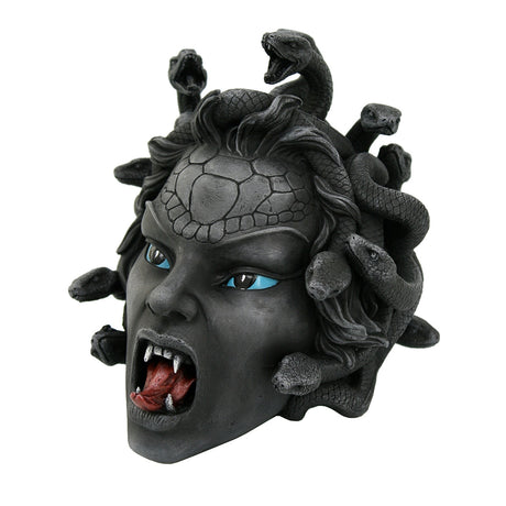 8" Hissing Medusa Head Statue - Magick Magick.com