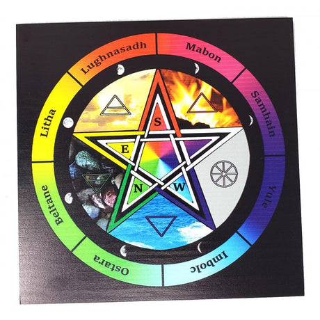 8" Pentagram Pendulum / Altar Board - Magick Magick.com