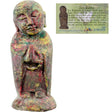 8" Volcanic Stone Statue - Chakras Jizo - Magick Magick.com