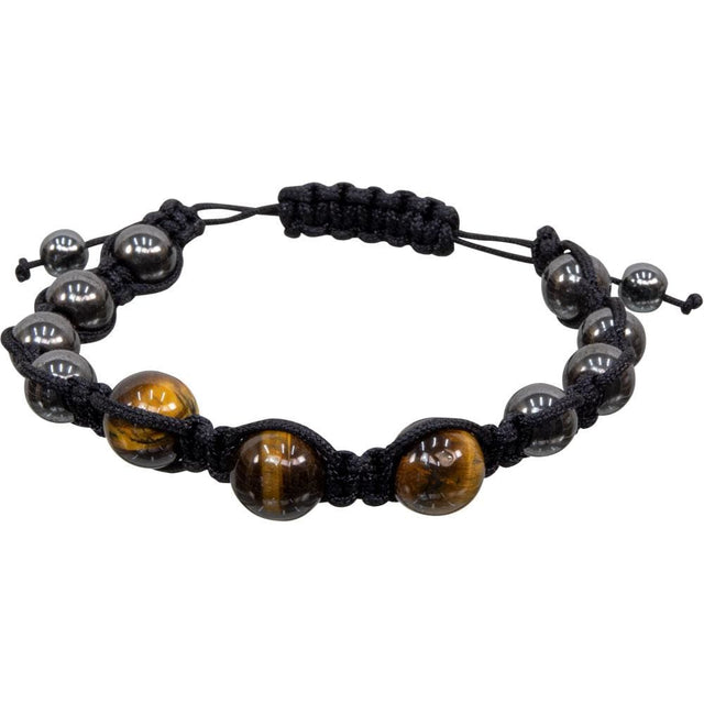 8 mm Magnetic Hematite Bracelet - Tiger Eye - Magick Magick.com