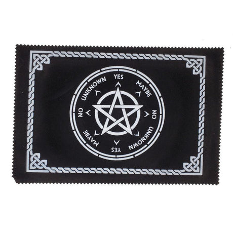 8" x 12" Pentagram Circle Pendulum Mat - Magick Magick.com