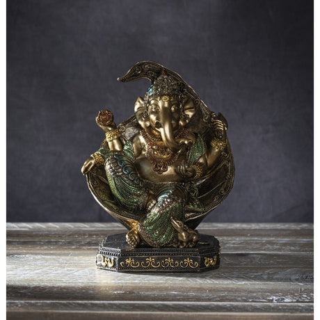 8.2" Hindu Statue - Seated Ganesha - Magick Magick.com
