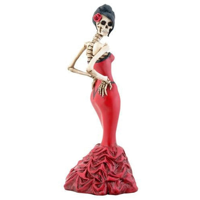 8.25" Day of the Dead Statue - Ballroom Girl - Magick Magick.com