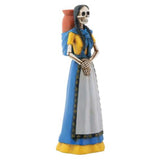 8.25" Day of the Dead Statue - Girl with Jarrito - Magick Magick.com