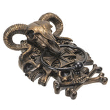 8.25" Ram & Skull Door Knocker - Magick Magick.com