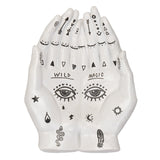 8.5" Palmistry Hands Bowl - Magick Magick.com