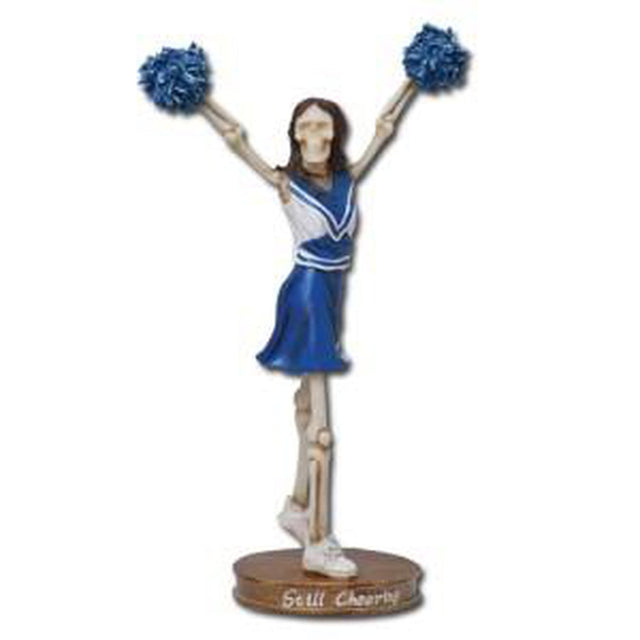 8.75" Skeleton Statue - Cheerleader - Magick Magick.com