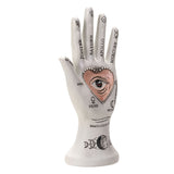 8.8" Palmistry Hand Statue - Heart - Magick Magick.com