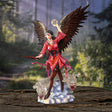 9" Anne Strokes Elemental Magic Statue - Air Sorceress - Magick Magick.com