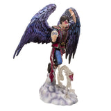 9" Anne Strokes Elemental Magic Statue - Air Wizard - Magick Magick.com