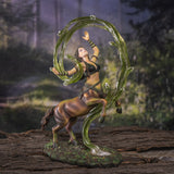 9" Anne Strokes Elemental Magic Statue - Earth Sorceress - Magick Magick.com