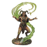 9" Anne Strokes Elemental Magic Statue - Earth Wizard - Magick Magick.com