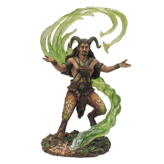 9" Anne Strokes Elemental Magic Statue - Earth Wizard - Magick Magick.com