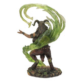 9" Anne Strokes Elemental Magic Statue - Earth Wizard - Magick Magick.com