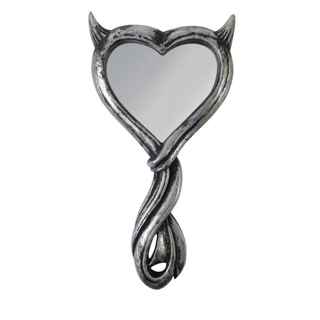 9" Devil's Heart Hand Mirror - Magick Magick.com