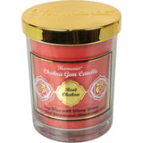 9 oz Harmonia Soy Gem Candle - Chakra Root - Red Jasper & Bloodstone - Magick Magick.com