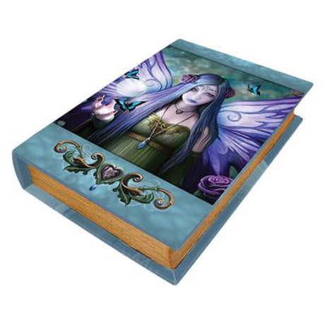 9.25" Anne Stokes Mystic Aura Book Box - Magick Magick.com