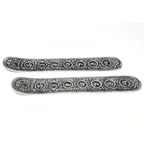 9.5" Aluminum Incense Holder - 7 Chakras - Magick Magick.com