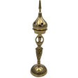 9.5" Goddess Brass Cone / Charcoal Incense Burner - Magick Magick.com