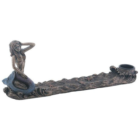 9.5" Mermaid Stick Incense Burner - Magick Magick.com