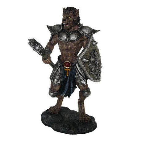 9.5" Wolfman Warrior Statue - Magick Magick.com