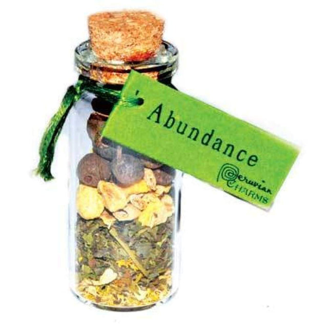 Abundance Pocket Spellbottle - Magick Magick.com