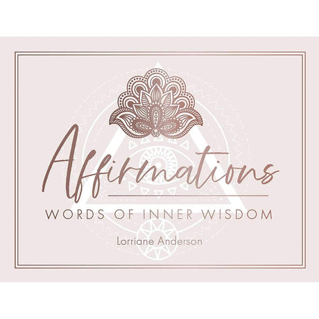 Affirmations Deck: Words of Inner Wisdom by Lorriane Anderson - Magick Magick.com