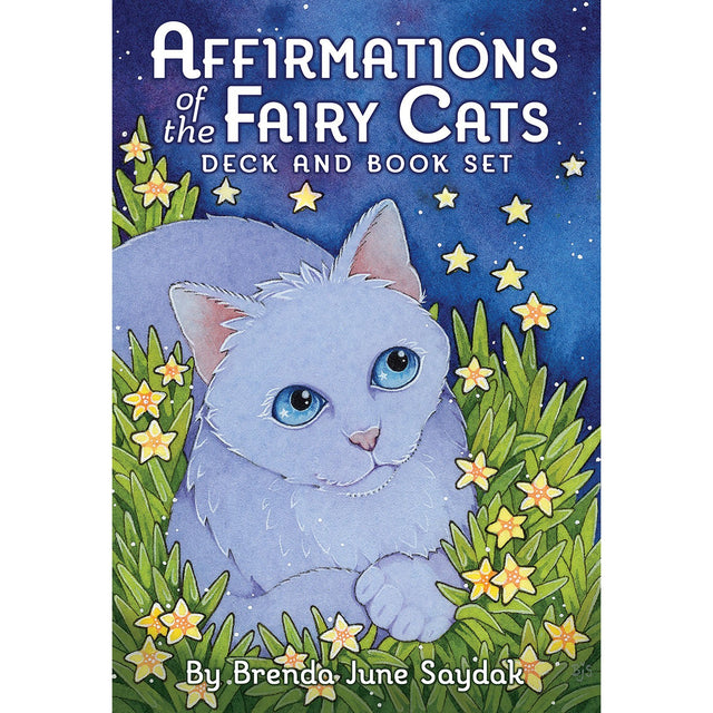 Affirmations of the Fairy Cats Deck and Book Set by Brenda June Saydak - Magick Magick.com