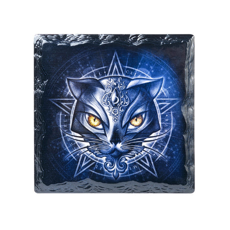 Alchemicat Slate Coaster - Magick Magick.com