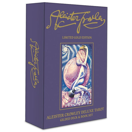 Aleister Crowley Deluxe Tarot: Gilded Deck & Book Set by Aleister Crowley; Akron and Hajo Banzhaf - Magick Magick.com