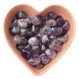 Amethyst Tumbled Stone Natural Gemstone - One Stone - Magick Magick.com