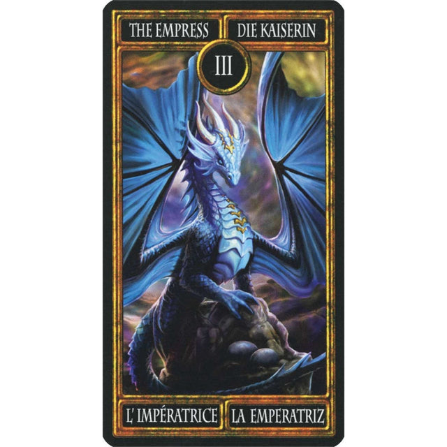 Anne Stokes Dragon Tarot Deck by Anne Stokes - Magick Magick.com