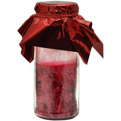Aphrodite Come To Me White/Red Candle - Astral Palm Oil Wax - Magick Magick.com
