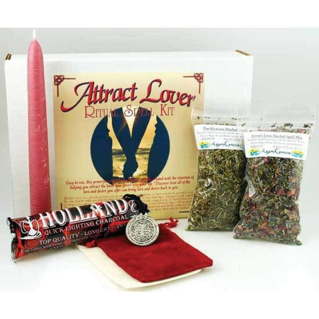 Attract Lover Boxed Ritual Kit - Magick Magick.com
