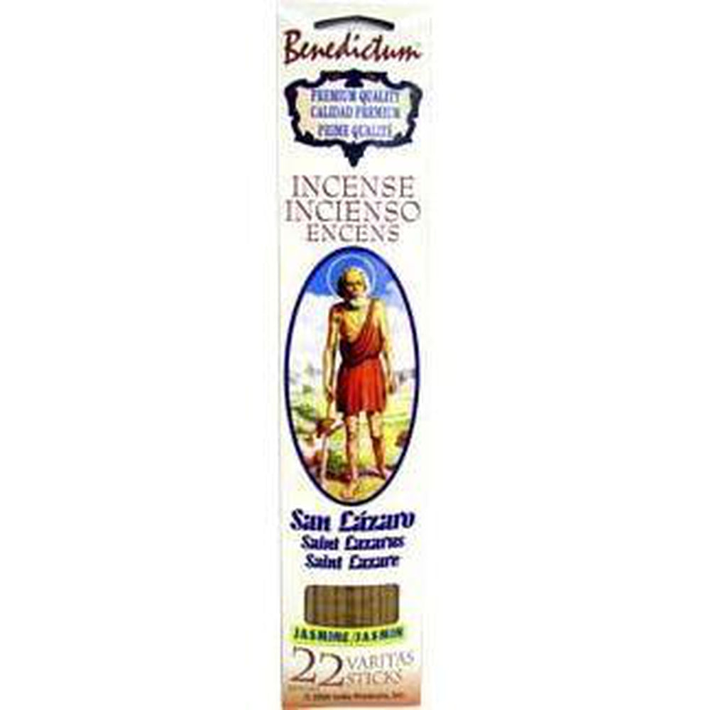 Benedictum Incense Sticks 22 Pack - St. Lazarus - Magick Magick.com