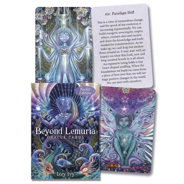 Beyond Lemuria Oracle Cards (Pocket Edition) by Izzy Ivy - Magick Magick.com