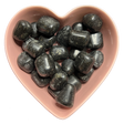 Black Galaxy Jasper Tumbled Stone Natural Gemstone - One Stone - Magick Magick.com