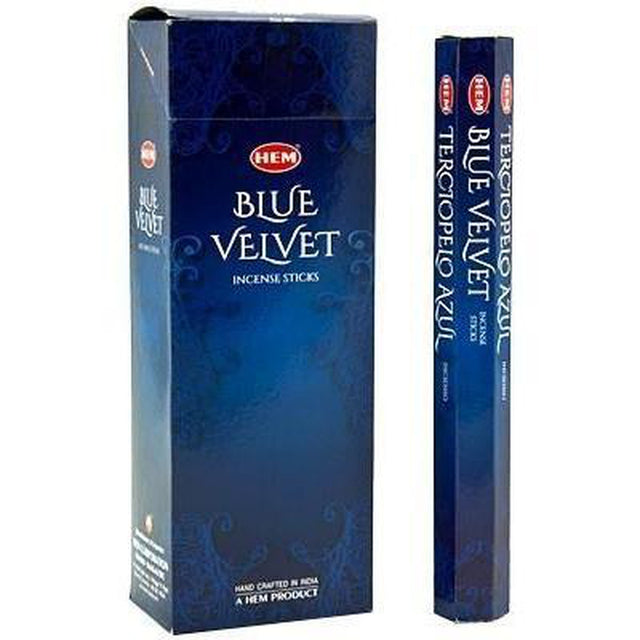 Blue Velvet HEM Incense Stick 20 Pack - Magick Magick.com