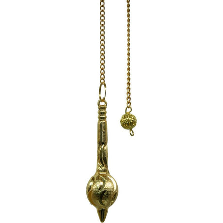 Brass Sephoroton Ball Pendulum - Magick Magick.com