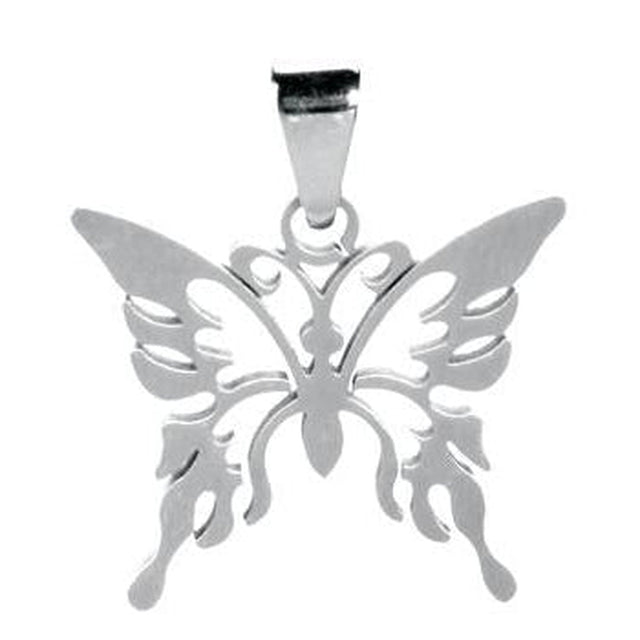 Butterfly Stainless Steel Pendant - Magick Magick.com