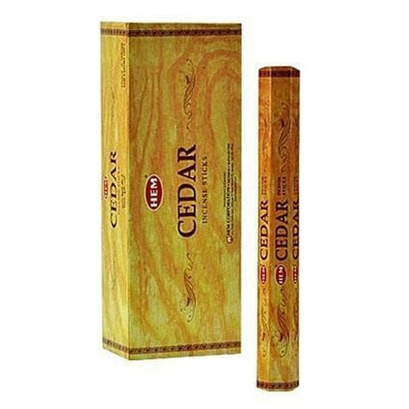 Cedar HEM Incense Stick 20 Pack - Magick Magick.com