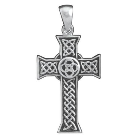 Celtic Cross Stainless Steel Pendant - Magick Magick.com