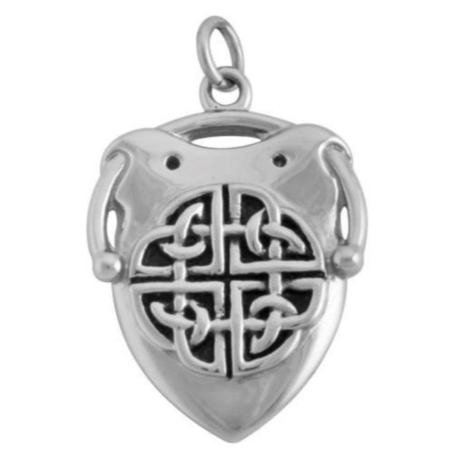 Celtic Shield Stainless Steel Pendant - Magick Magick.com