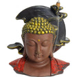 Ceramic Backflow Incense Burner - Buddha Head with Moon - Magick Magick.com