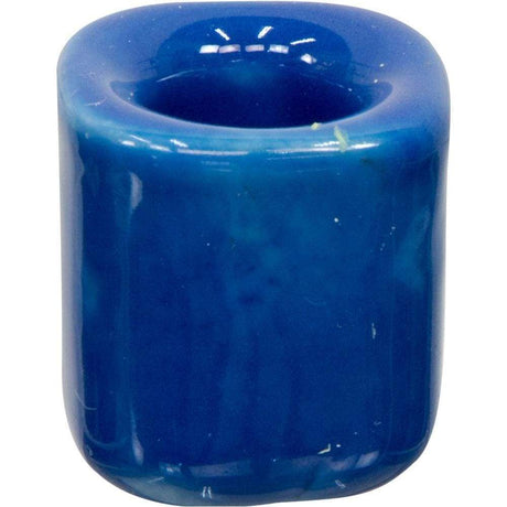 Ceramic Chime Candle Holder - Dark Blue - Magick Magick.com