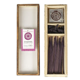 Chakra Incense Gift Set with Wood Box - Crown (Blackberry) - Magick Magick.com