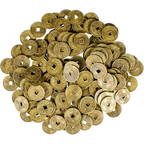 Chinese Coins - 10 mm (Pack of 50) - Magick Magick.com
